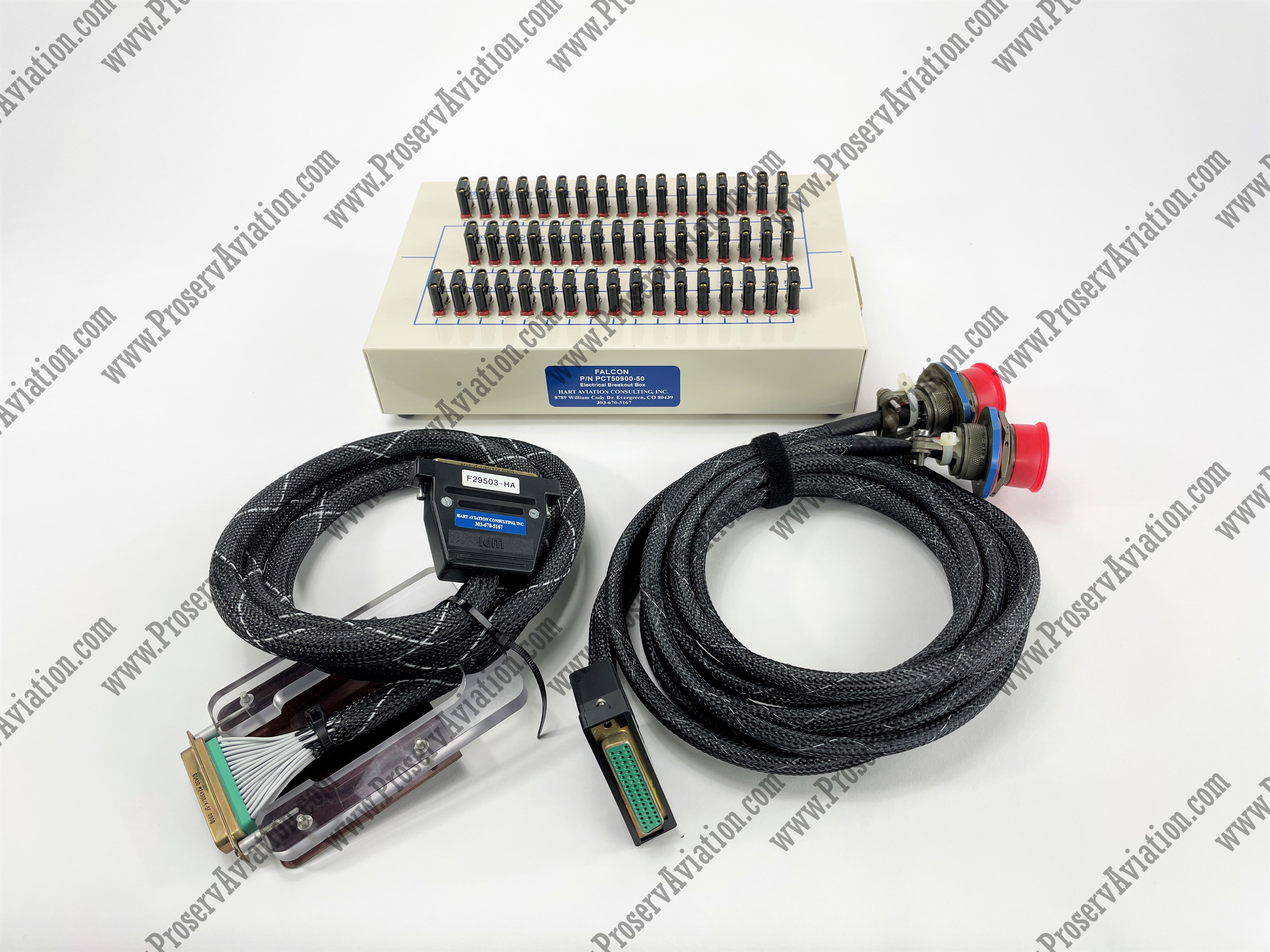 PCT50900-50: Breakout Box - 50 Pin | Proserv Aviation