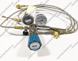 Airgas Single Stage Brass High Delivery Pressure Cylinder Regulator