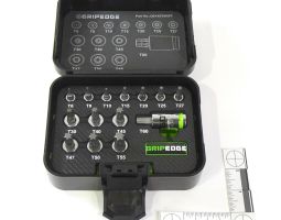 1/4", 3/8", & 1/2" Star Driver Set - 14 Piece