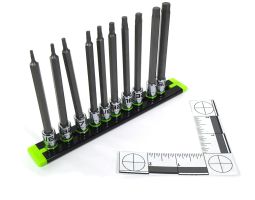 1/4" Drive Long SAE Hex Driver Set - 10 Piece