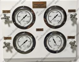 G600-320024-145 Bombardier Brake Pressure Test Gauge Bank