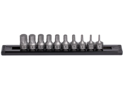 handlphex1 10-PC RPT 1/4" Drive Low-Profile Metric Hex Dual Action Driver Bit Set