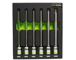 theballhexset1 6-PC RPT 3/8" Drive Long Metric Ball Hex Driver Set