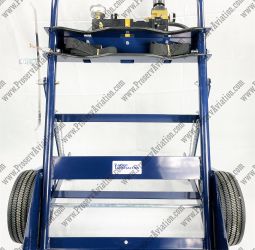 2000905 Two Bottle Transport Cart with Booster