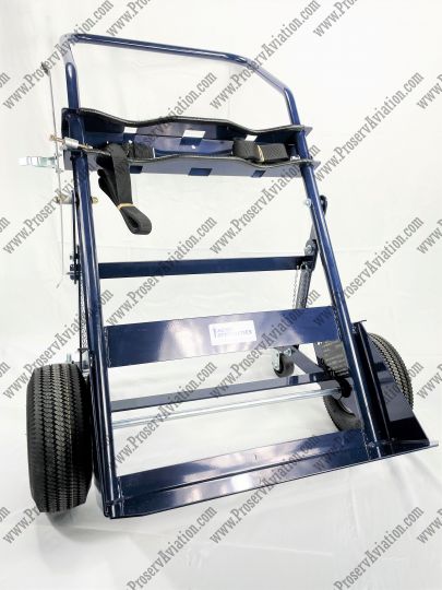 2000928 Two Bottle Transport Cart