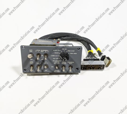 Learjet Test Switch Panel