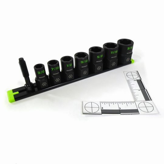 3/8" Drive SAE RPT Socket Extractor Set - 7 Piece