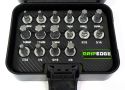 3/8" Drive Short Metric & SAE Hex Driver Set - 16 Piece