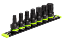 1/2" Drive Short Metric RPT Impact Hex Driver Set - 7 Piece