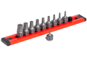 handlphex2 10-PC RPT 1/4" Drive Low-Profile SAE Hex Dual Action Driver Bit Set