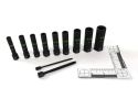 1/4" Drive SAE Deep RPT Socket Extractor Set - 9 Piece